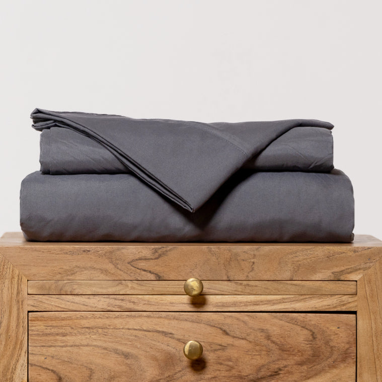 Slate Gray 4-Piece Sheet Set