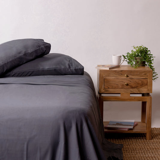 Slate Gray 4-Piece Sheet Set